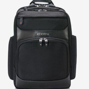EVERKI Backpack ONYX Premium Travel Friendly Laptop Backpack, up to 15.6-Inch